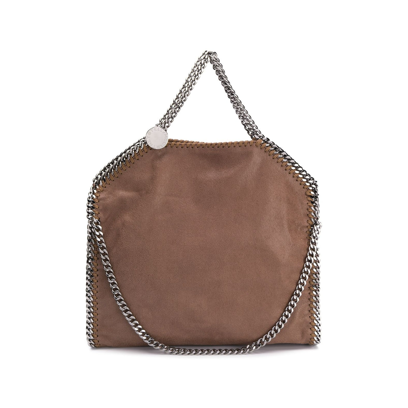 Falabella Fold-Over Tote Bag in Taupe Handbags STELLA MCCARTNEY - LOLAMIR