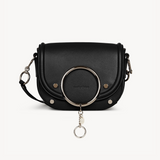 Mara Large Crossbody Bag in Black