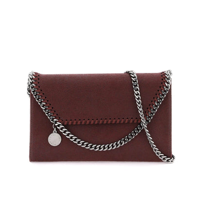 Falabella Wallet Crossbody Bag in Plum Handbags STELLA MCCARTNEY - LOLAMIR