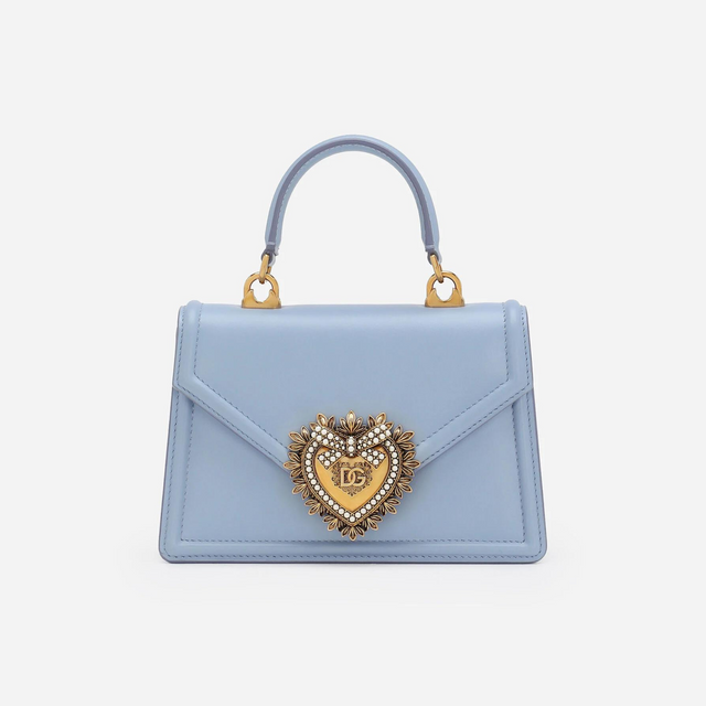 Devotion Small Top Handle Bag in Light Blue