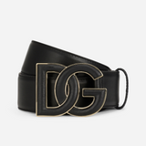 DG Logo Belt in Black