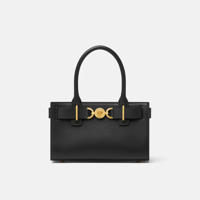 Medusa '95 Small Tote Bag in Black