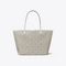 Ever-Ready Large Zip Tote in Ivory