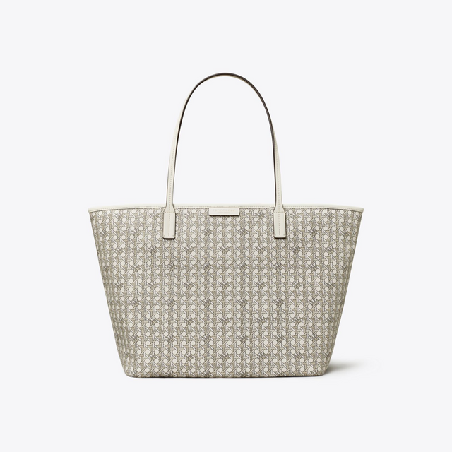 Ever-Ready Large Zip Tote in Ivory