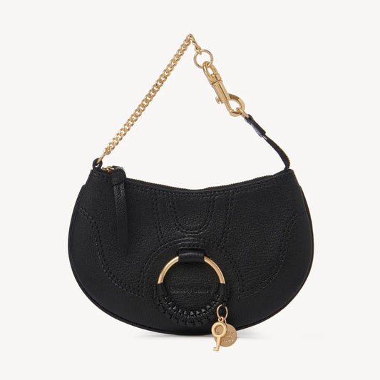 Hana Clutch Bag in Black Handbags SEE BY CHLOE - LOLAMIR