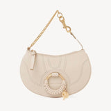 Hana Clutch Bag in Cement Beige Handbags SEE BY CHLOE - LOLAMIR