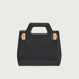 Wanda Mini Bag in Black Handbags FERRAGAMO - LOLAMIR