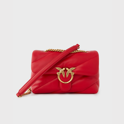 Baby Love Bag Puff Maxi Quilt in Red Handbags PINKO - LOLAMIR