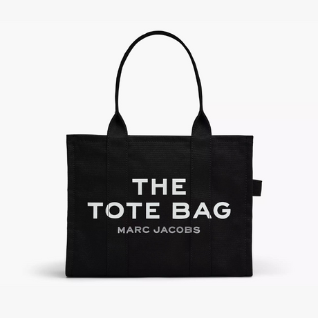 The Canvas Large Tote Bag in Black Handbags MARC JACOBS - LOLAMIR