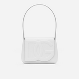 DG Logo Shoulder Bag in White