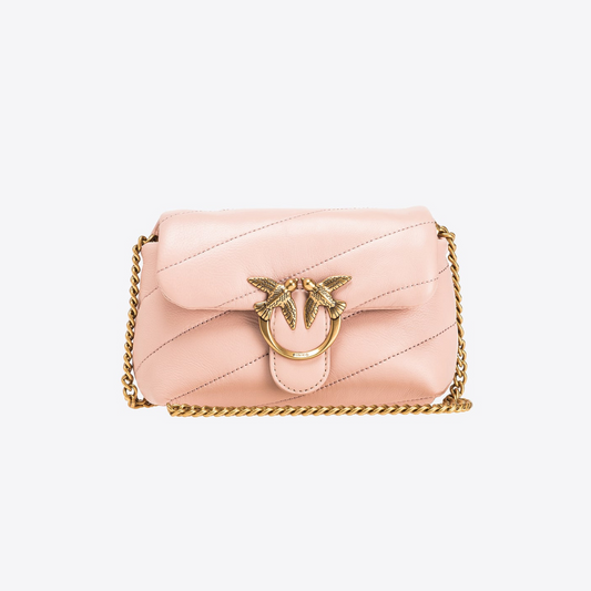 Baby Love Bag Puff Maxi Quilt in Pink Handbags PINKO - LOLAMIR