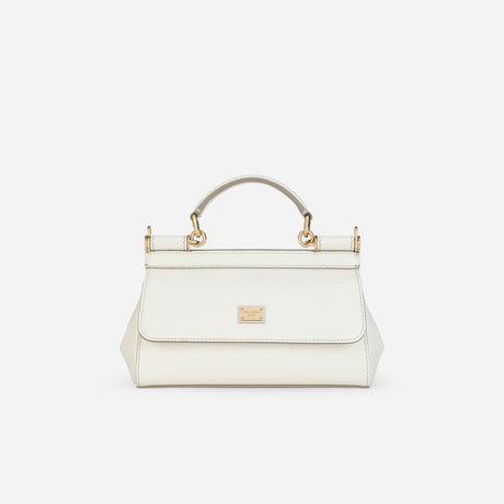 Sicily Small Handbag in White Handbags DOLCE & GABBANA - LOLAMIR