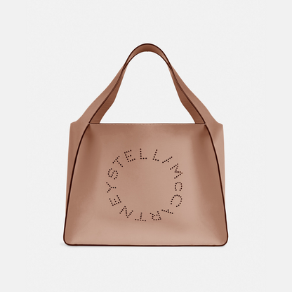Stella Logo Large Tote Bag in Powder Handbags STELLA MCCARTNEY - LOLAMIR