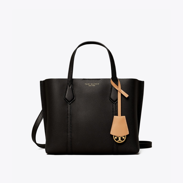 Perry Small Tote Bag in Black