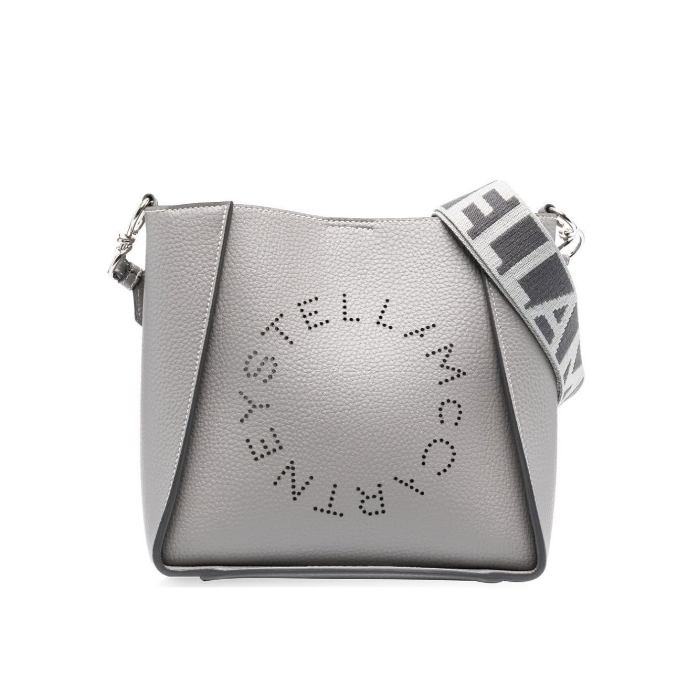 Stella Logo Shoulder Bag in Smoke Handbags STELLA MCCARTNEY - LOLAMIR