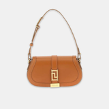 Greca Goddess Mini Shoulder Bag in Brown Handbags VERSACE - LOLAMIR