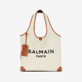 B-Army Grocery Large Canvas And Leather Bag