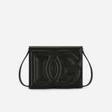 DG Logo Small Crossbody Bag in Black Handbags DOLCE & GABBANA - LOLAMIR