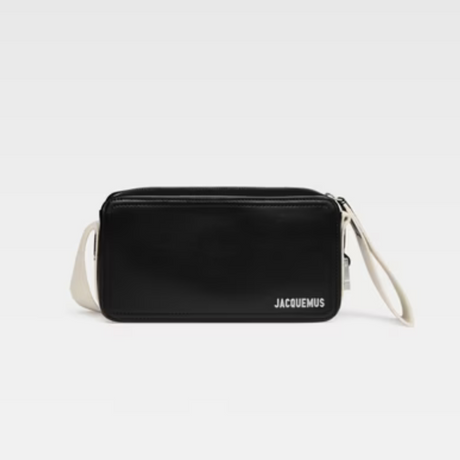 Le Cuerda Horizontal in Black Handbags JACQUEMUS - LOLAMIR