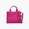 The Leather Small Tote Bag in Lipstick Pink Handbags MARC JACOBS - LOLAMIR