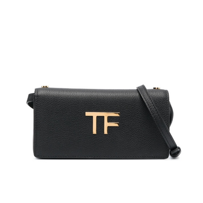 Palmellato TF Mini Bag in Black Handbags TOM FORD - LOLAMIR