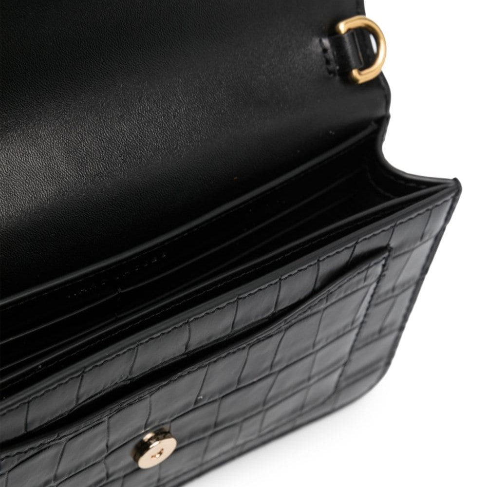 The Longshot Chain Wallet in Black Handbags MARC JACOBS - LOLAMIR
