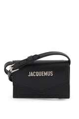 Le Porte Azur' Crossbody Cardholder in Black