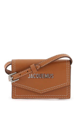 Le Porte Azur' Crossbody Cardholder in Brown