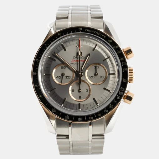 Speedmaster Professional Tokyo Olympic Chronograph Limited Edition Manual Watch Stainless Steel and Rose Gold 42 - Preowned Watches OMEGA - LOLAMIR