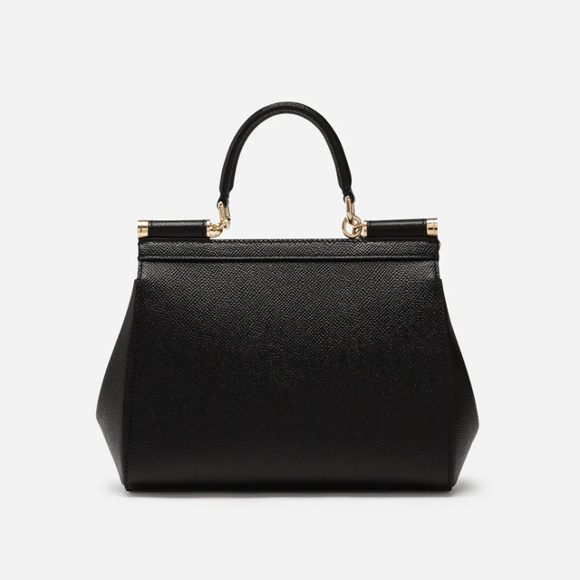 Sicily Medium Handbag in Black