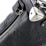 Louis Vuitton Side Trunk Handbag Debossed Monogram Leather PM