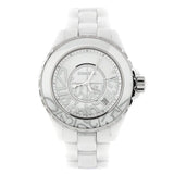 J12 Graffiti Limited Edition Automatic Watch Ceramic and Stainless Steel 38 - Preowned Watches CHANEL - LOLAMIR