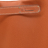 Hermes Birkin Handbag Orange Vache Liegee with Palladium Hardware 30