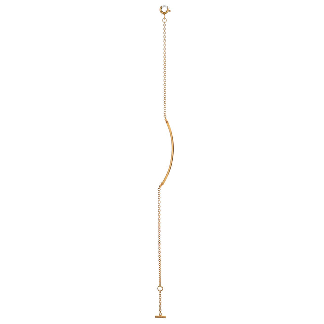 Tiffany & Co. T Smile Chain Bracelet 18K Rose Gold Medium