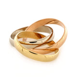 Cartier Classic Trinity Ring 18K Tricolor Gold
