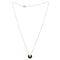 Cartier Amulette de Cartier Pendant Necklace 18K Rose Gold with Malachite and Diamond XS