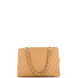 Chanel Grand Timeless Shopping Tote Quilted Caviar