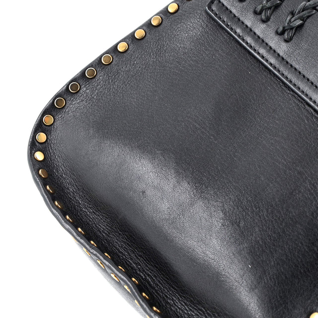 Chloe Hudson Handbag Whipstitch Leather Mini