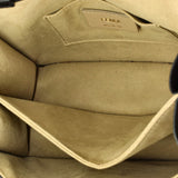 Fendi Kan U Shoulder Bag Zucca Embossed Leather Small