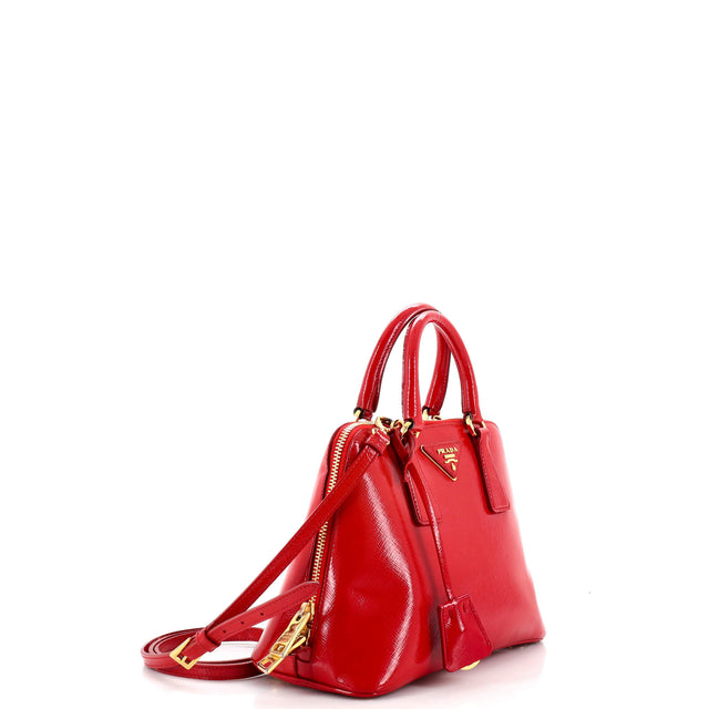 Prada Promenade Bag Vernice Saffiano Leather Small