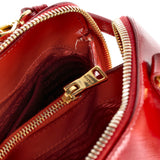 Prada Promenade Bag Vernice Saffiano Leather Small