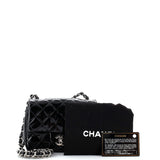 Chanel Square Classic Single Flap Bag Quilted Patent Mini