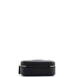 Chanel Filigree Vanity Case Quilted Caviar Medium