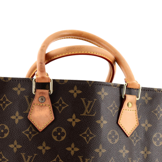 Louis Vuitton Vintage Sac Plat Bag Monogram Canvas