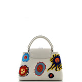 Louis Vuitton Capucines Bag Yayoi Kusama Embroidered My Eternal Soul Taurillon Leather MM