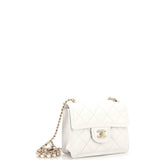 Chanel Sweet Classic Flap Bag Quilted Caviar Mini