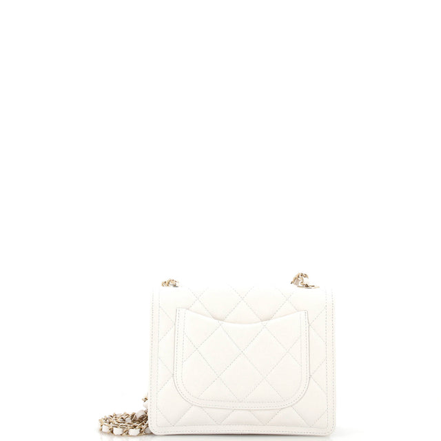 Chanel Sweet Classic Flap Bag Quilted Caviar Mini