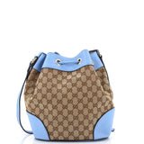 Gucci Classic Bucket Bag GG Canvas Medium