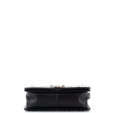 Chanel Boy Flap Bag Lambskin with Quilted Tweed and Sequins Old Medium
