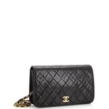 Chanel Vintage Full Flap Bag Quilted Lambskin Medium